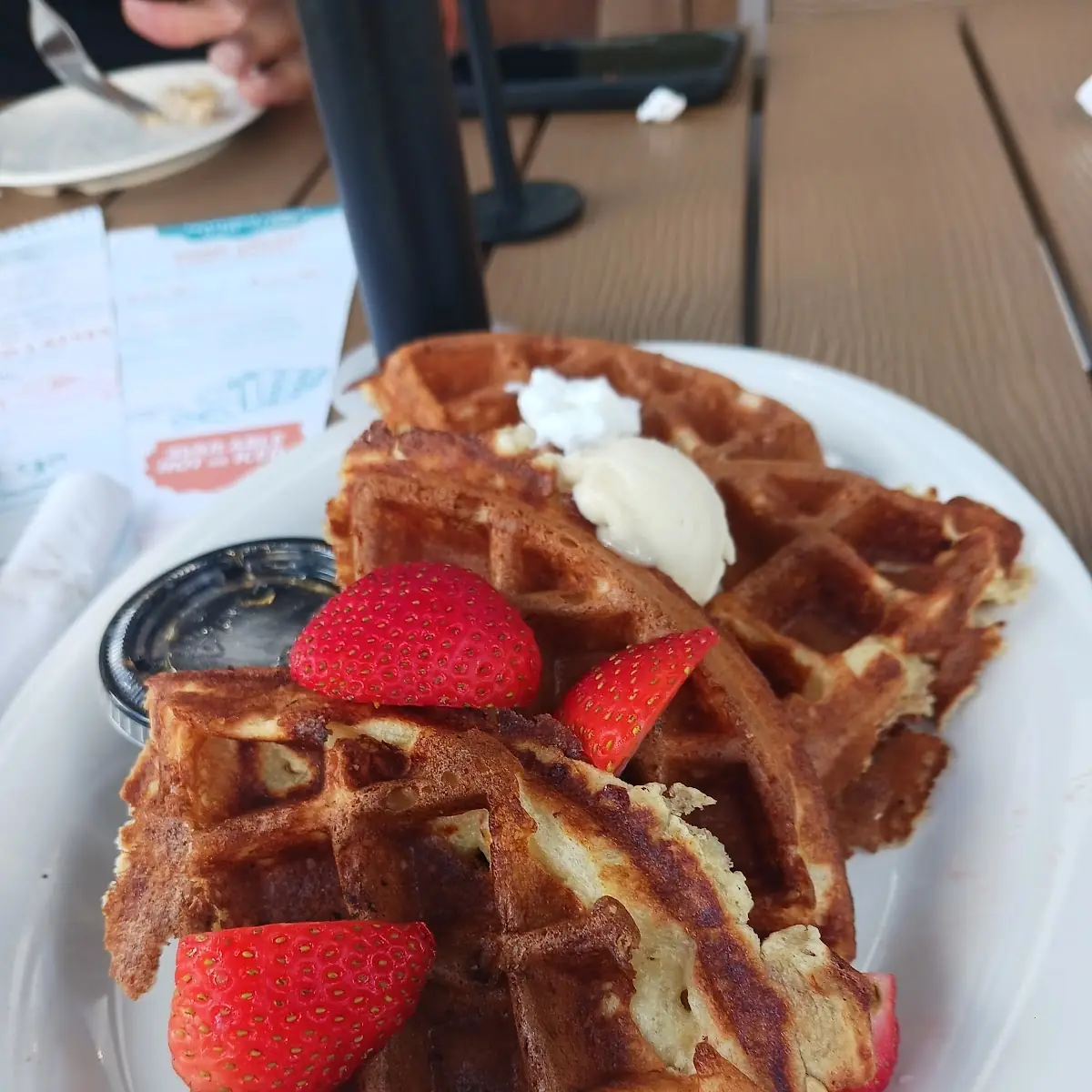 Double Berry Waffle