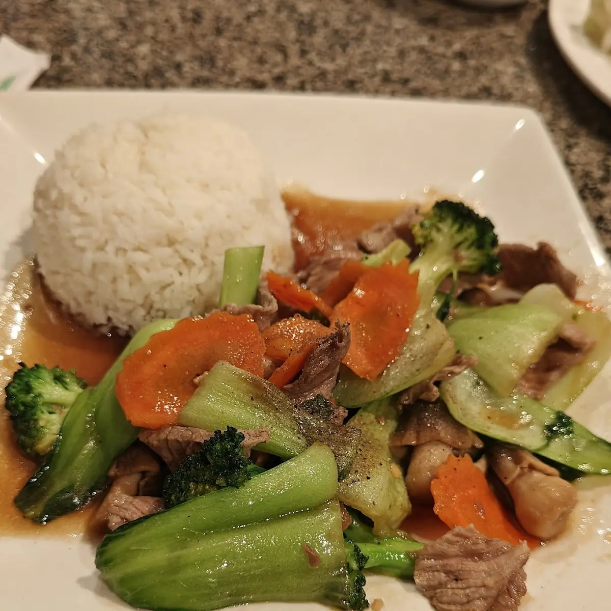 16 Beef Rice Stir Fry