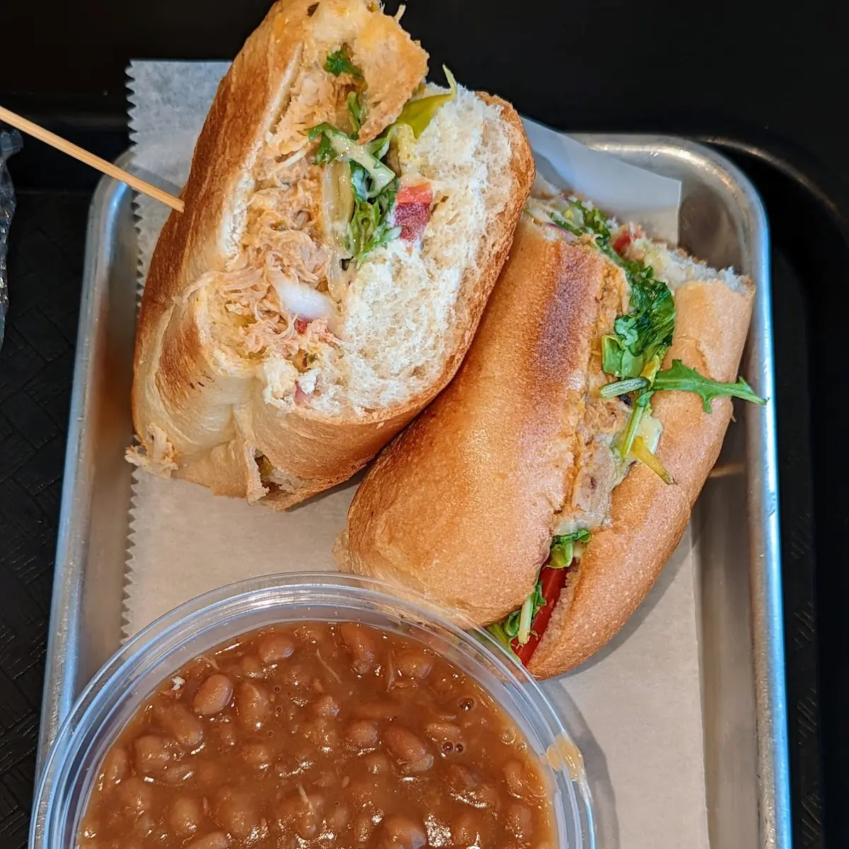 Pulled Chicken Sandwich