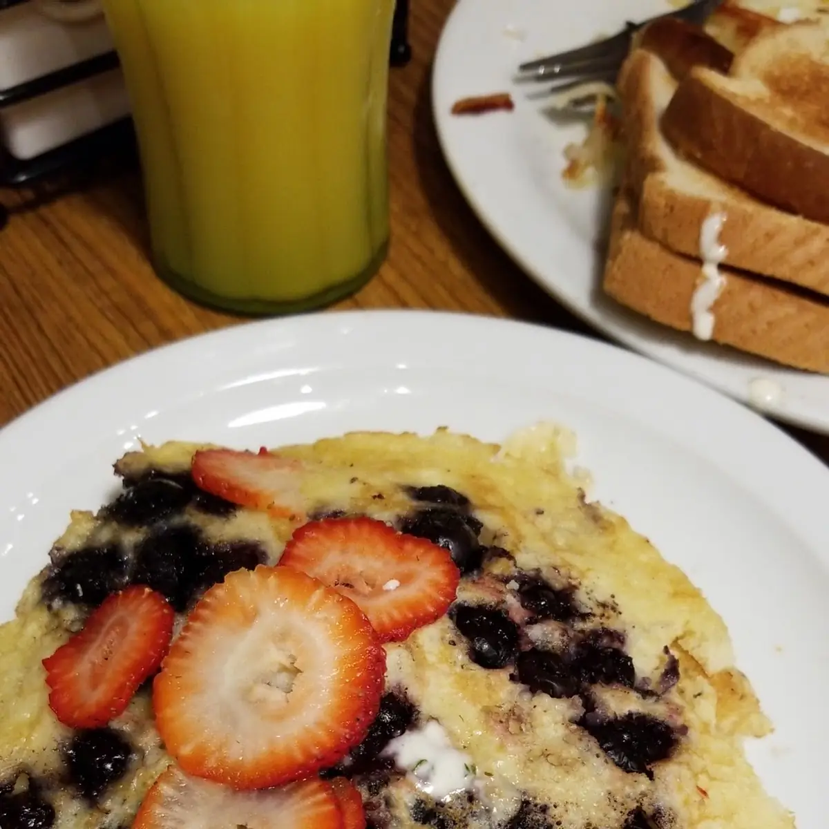 Double Berry Banana Pancake Slam