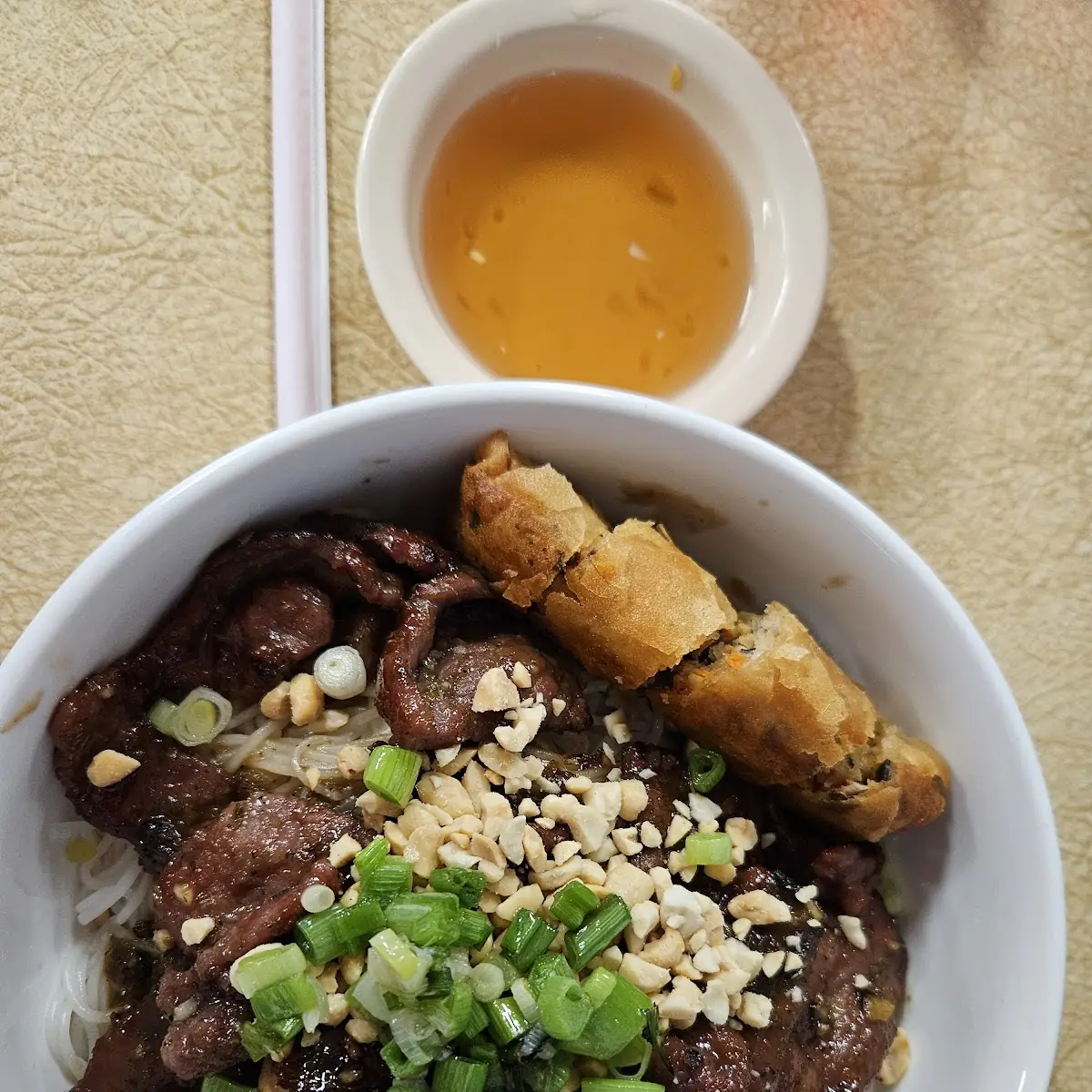 Beef Rice Noodle Bowl