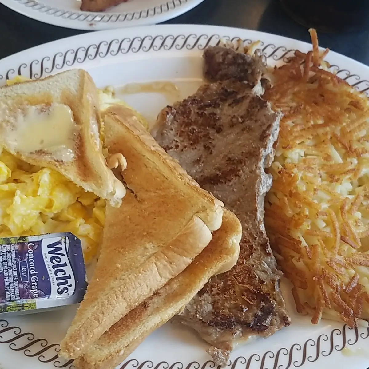 Texas Breakfast Melt with Hashbrowns