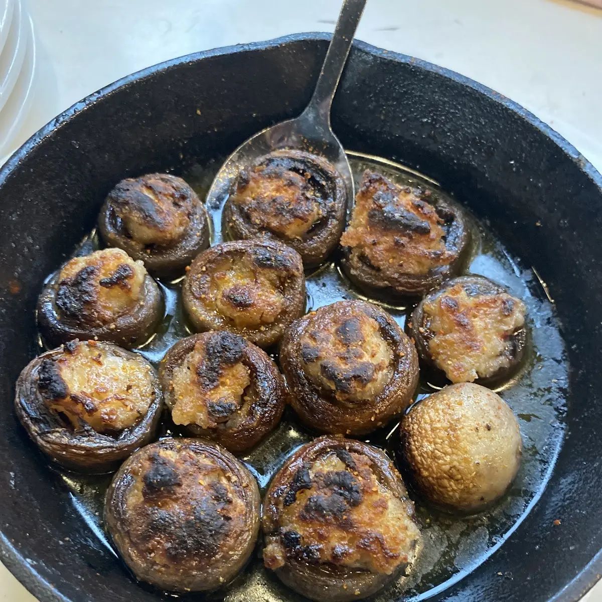 Seafood Stuffed Mushrooms