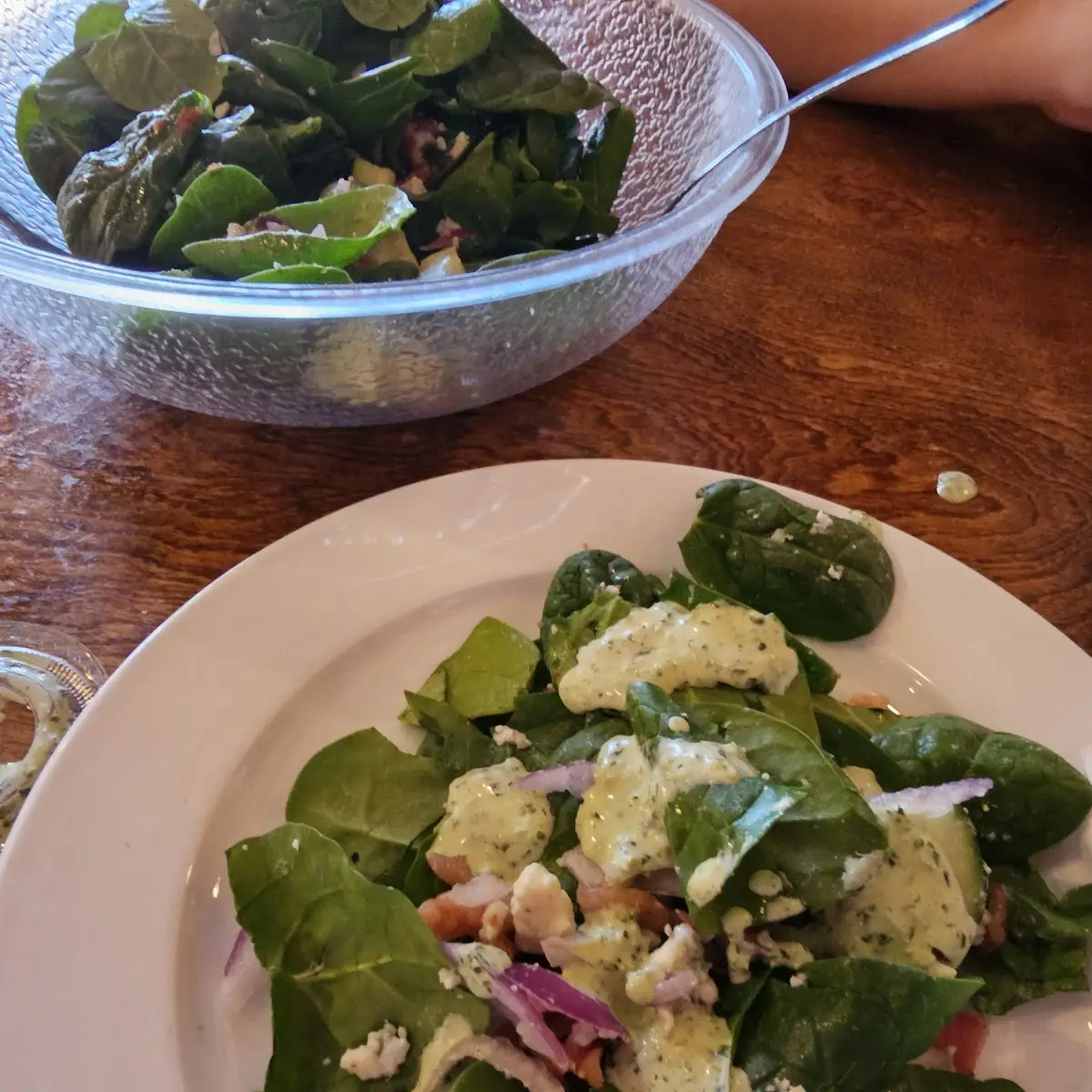 Mom's Spinach Salad