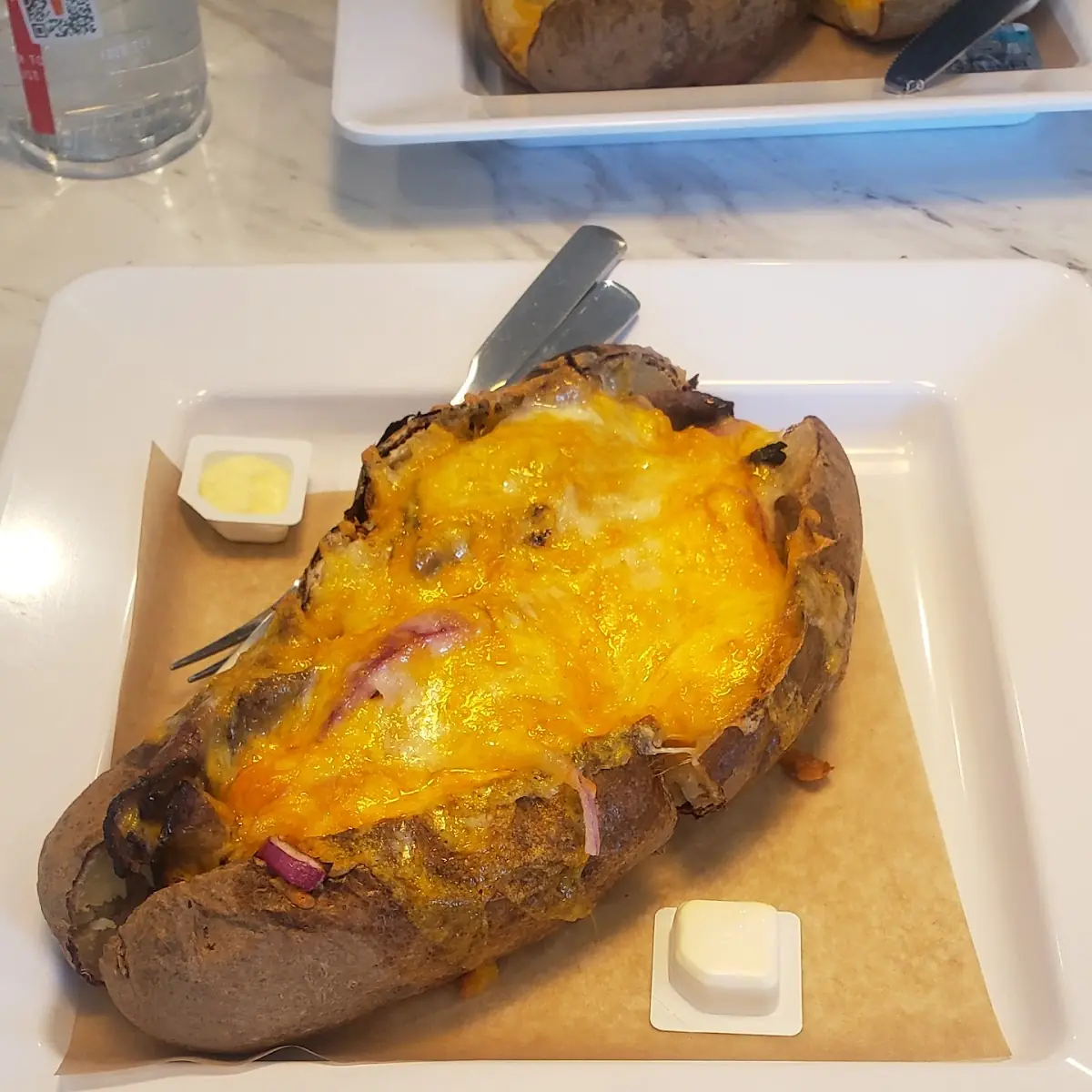 Roast Beef Baked Potato