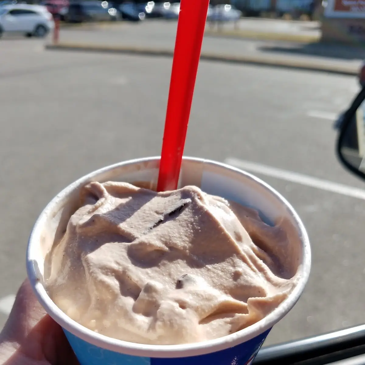 Double Fudge Cookie Dough Blizzard
