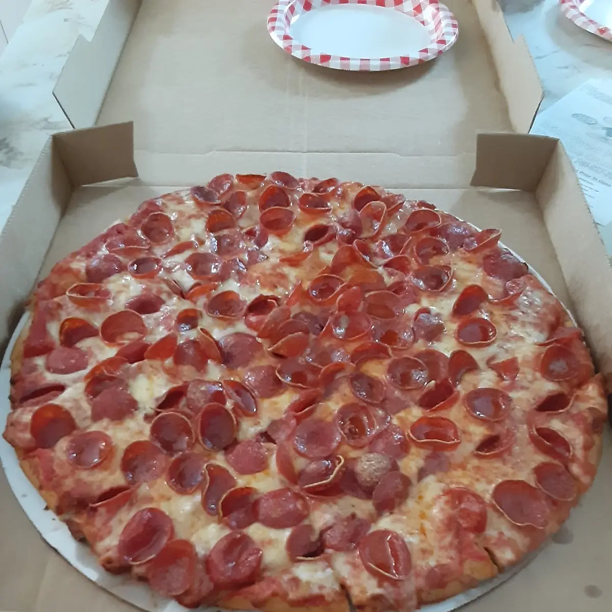 Sausage and Pepperoni Pizza