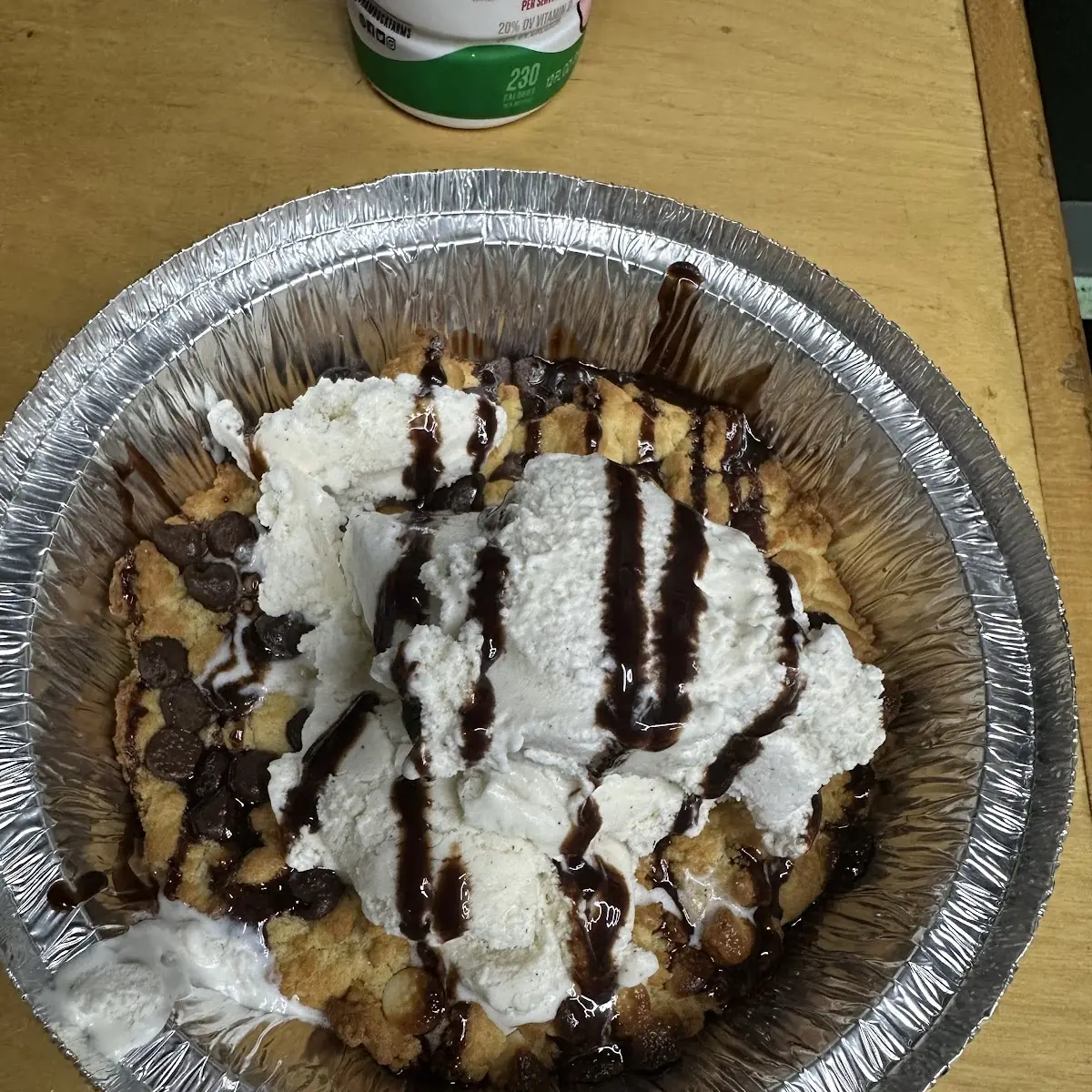 Warm Chocolate Chip Cookie Skillet