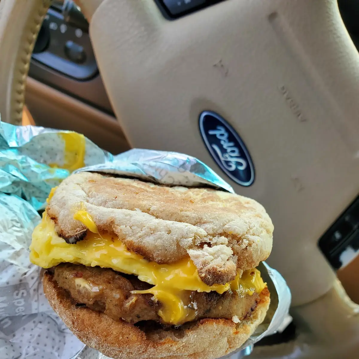 Sausage Egg & Cheese English Muffin