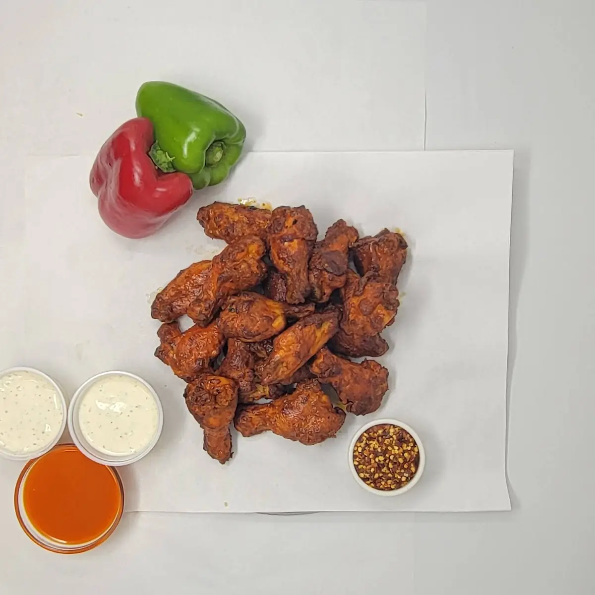 Spacy Buffalo Wings