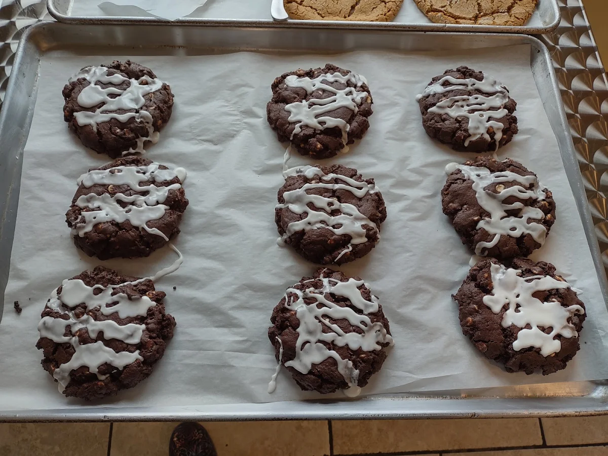 Iced Chocolate-Chocolate Cookie