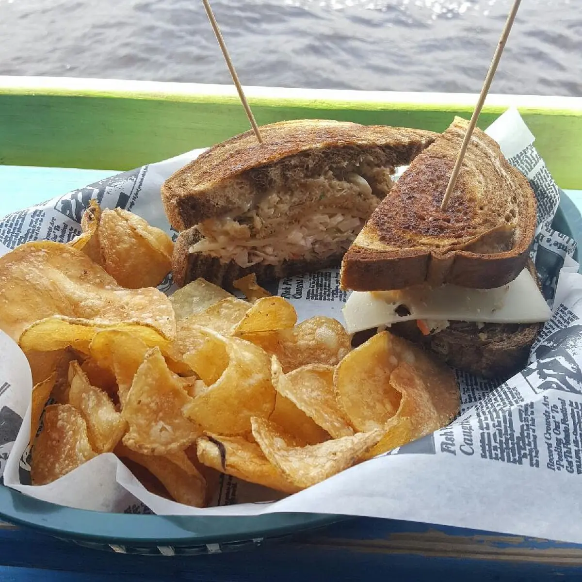 Crab Cake Reuben