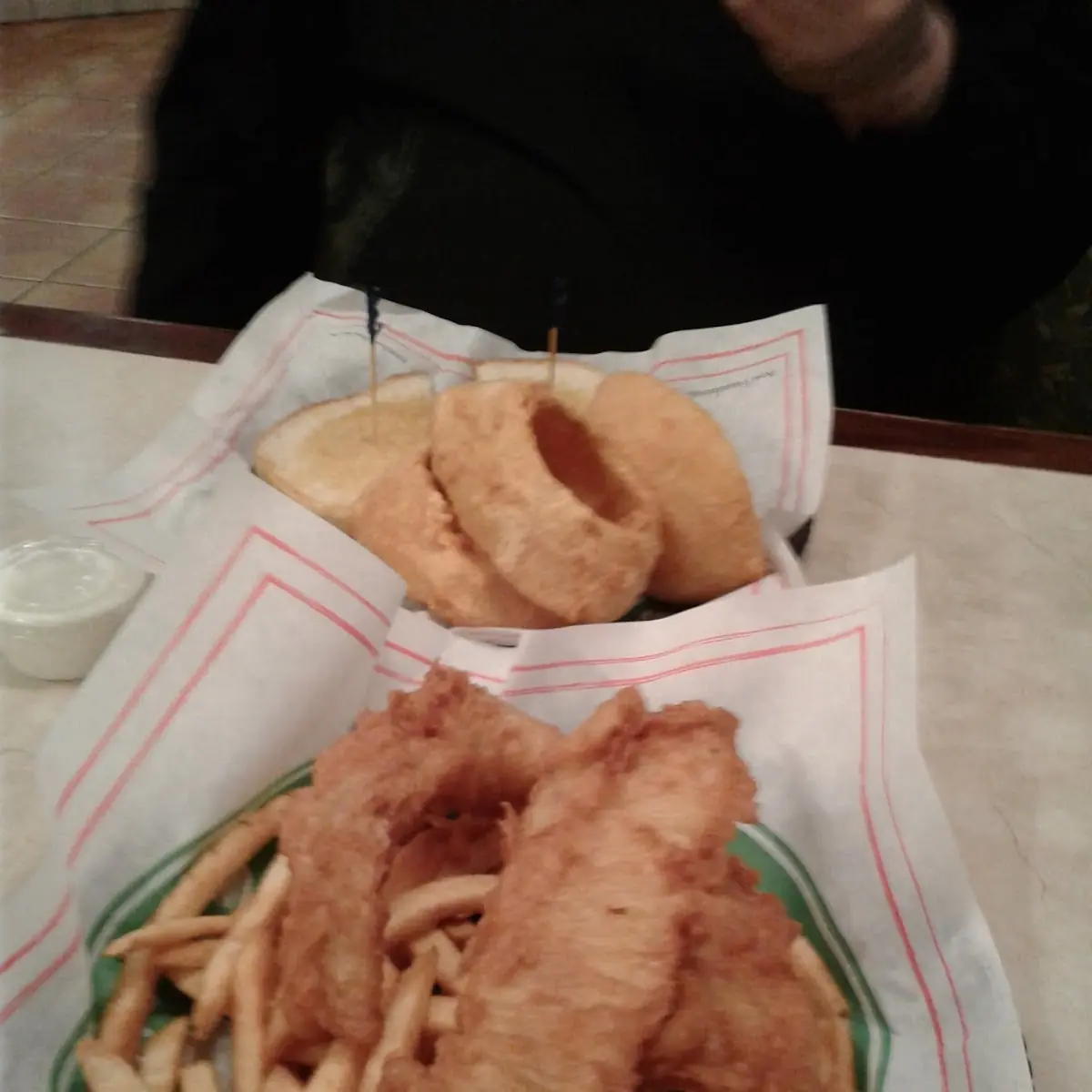 Fish and Chips and Onion Rings