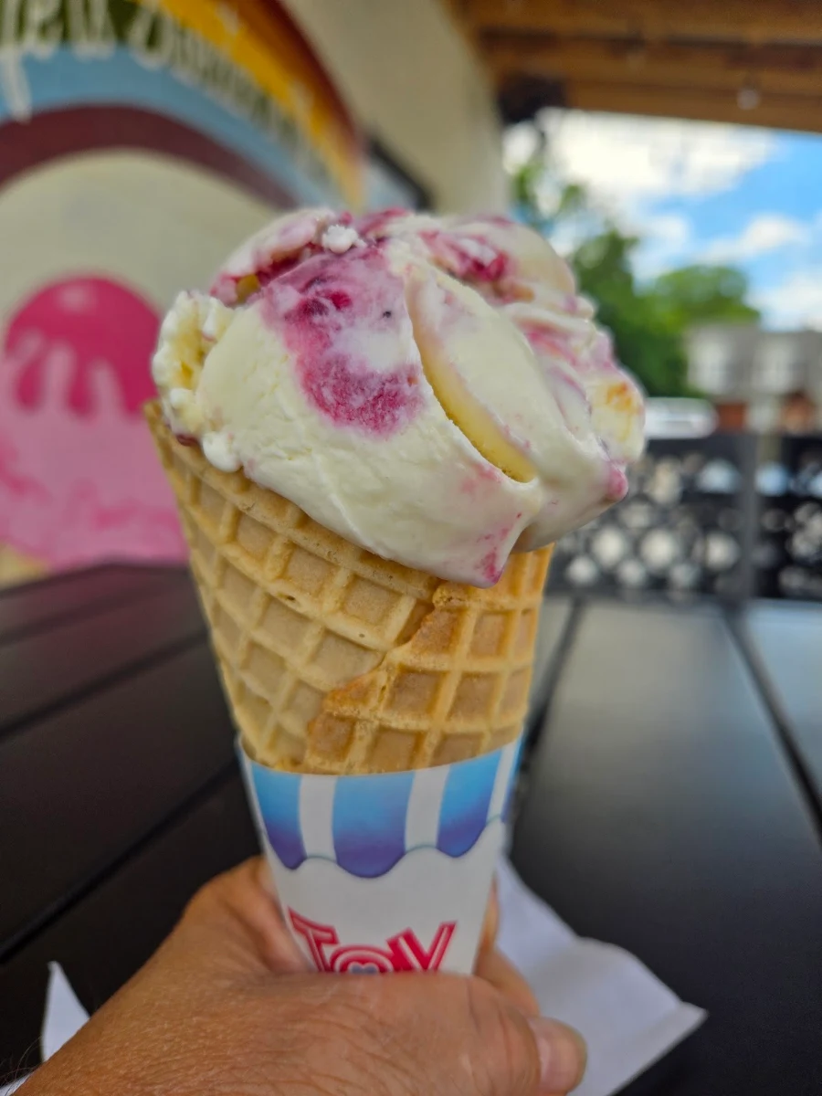 Blackberry Lemon Cheesecake