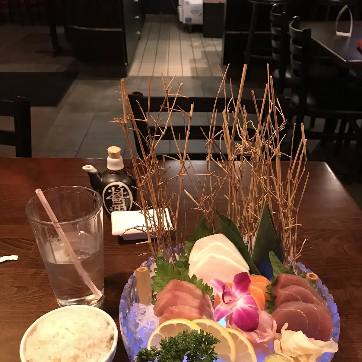 Sashimi Deluxe with Rice
