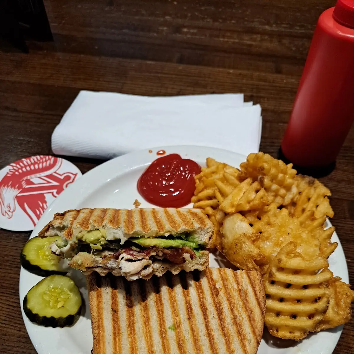Chicken Avocado Panini
