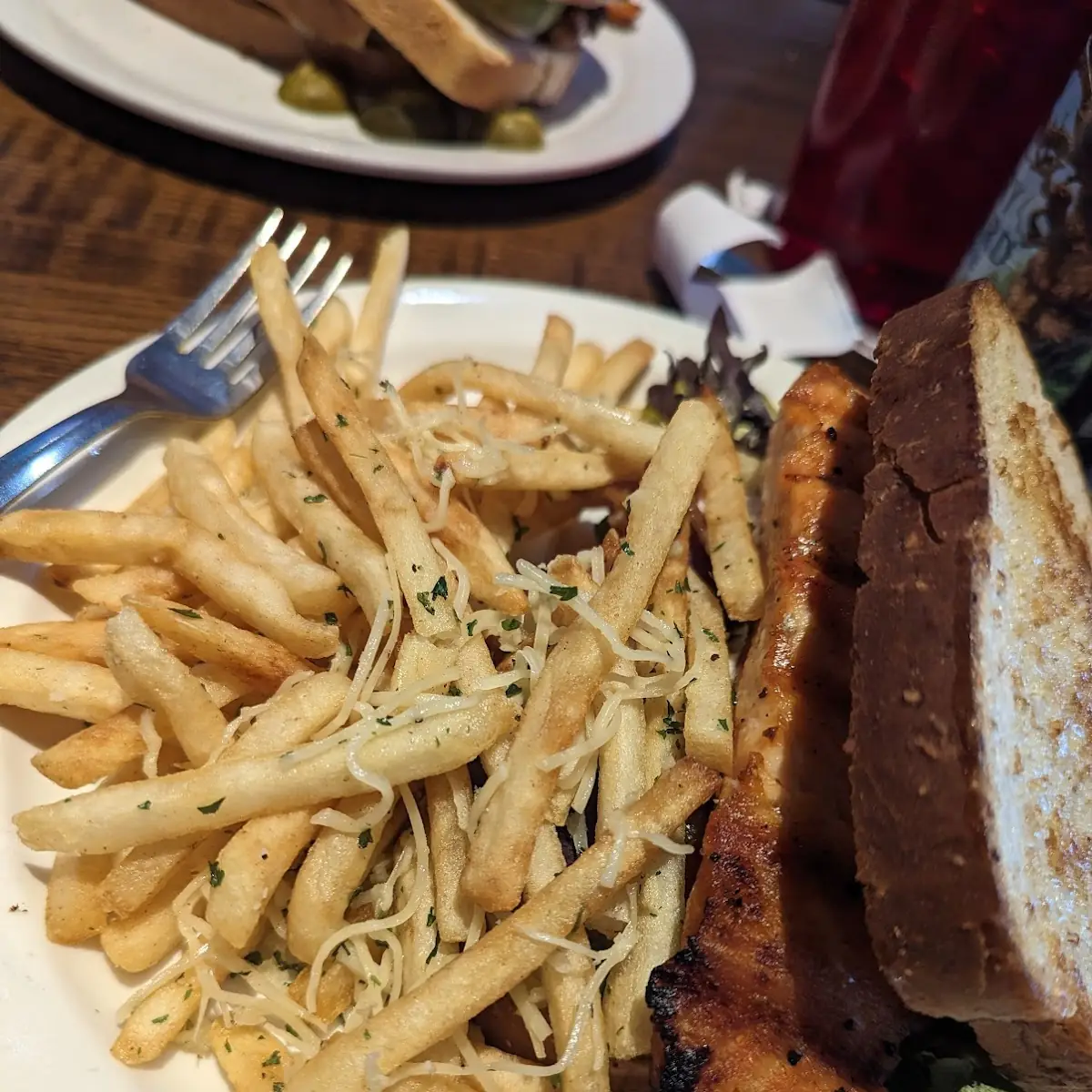 Garlic Parm Fries