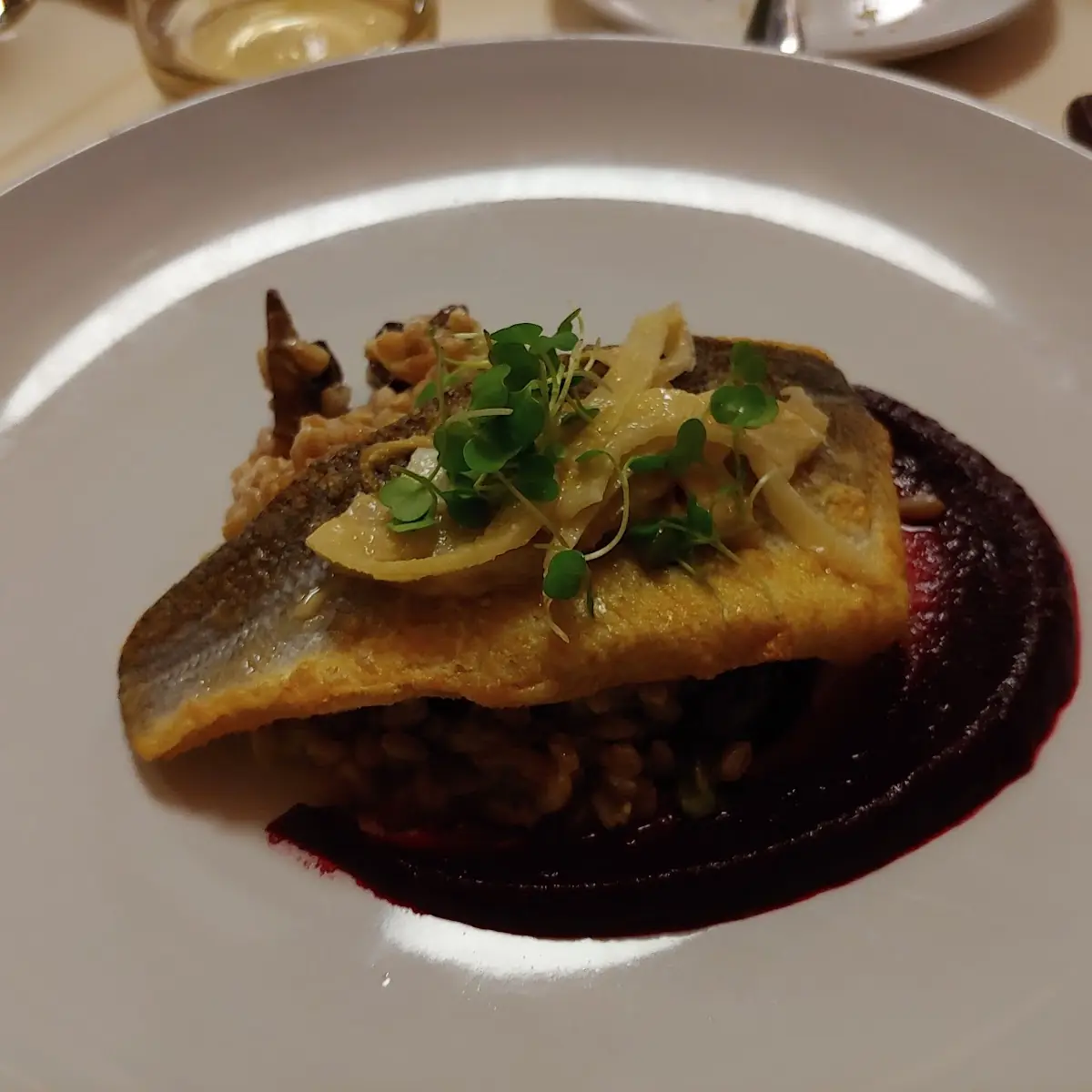 Pan-Seared Branzino