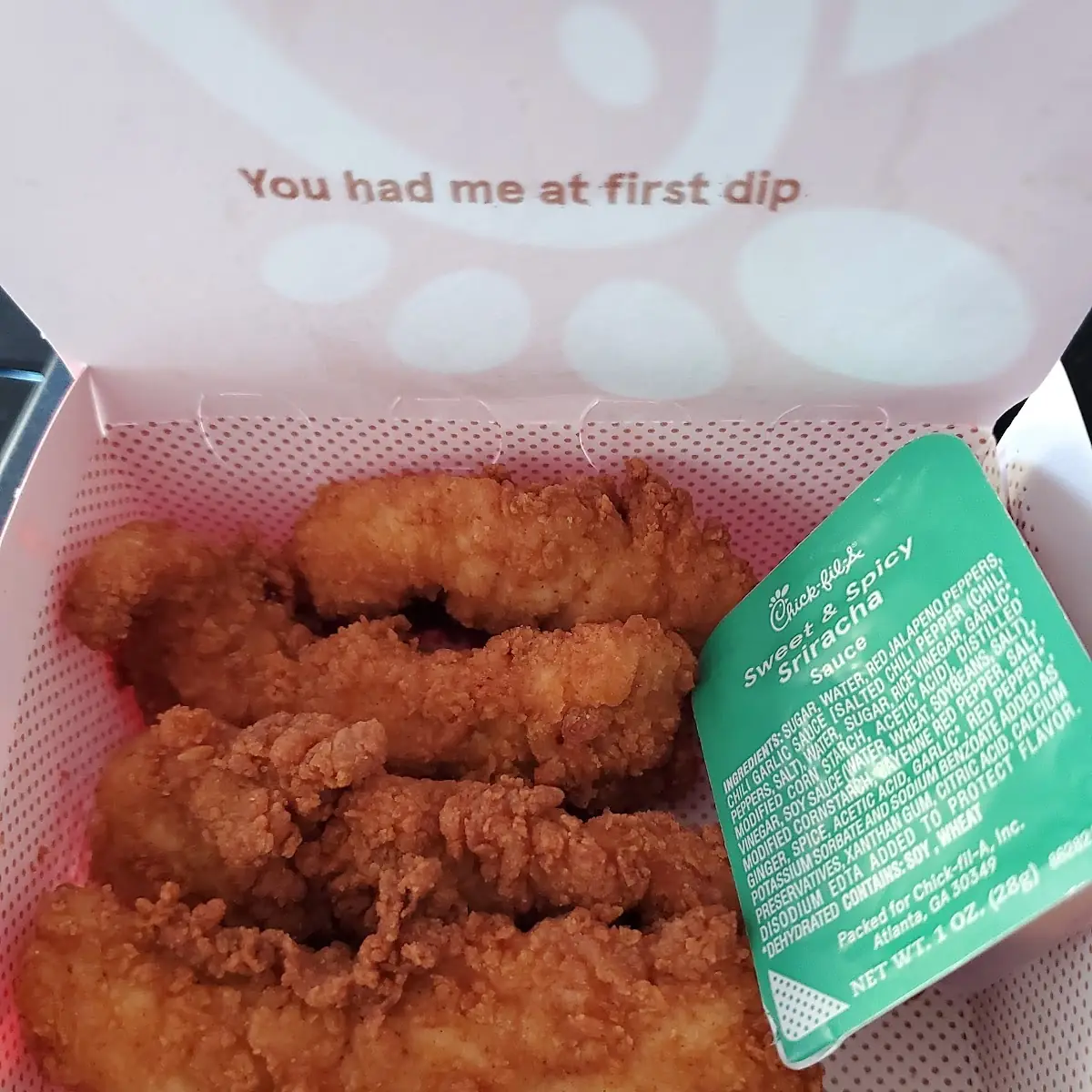 4pc Chicken Strips