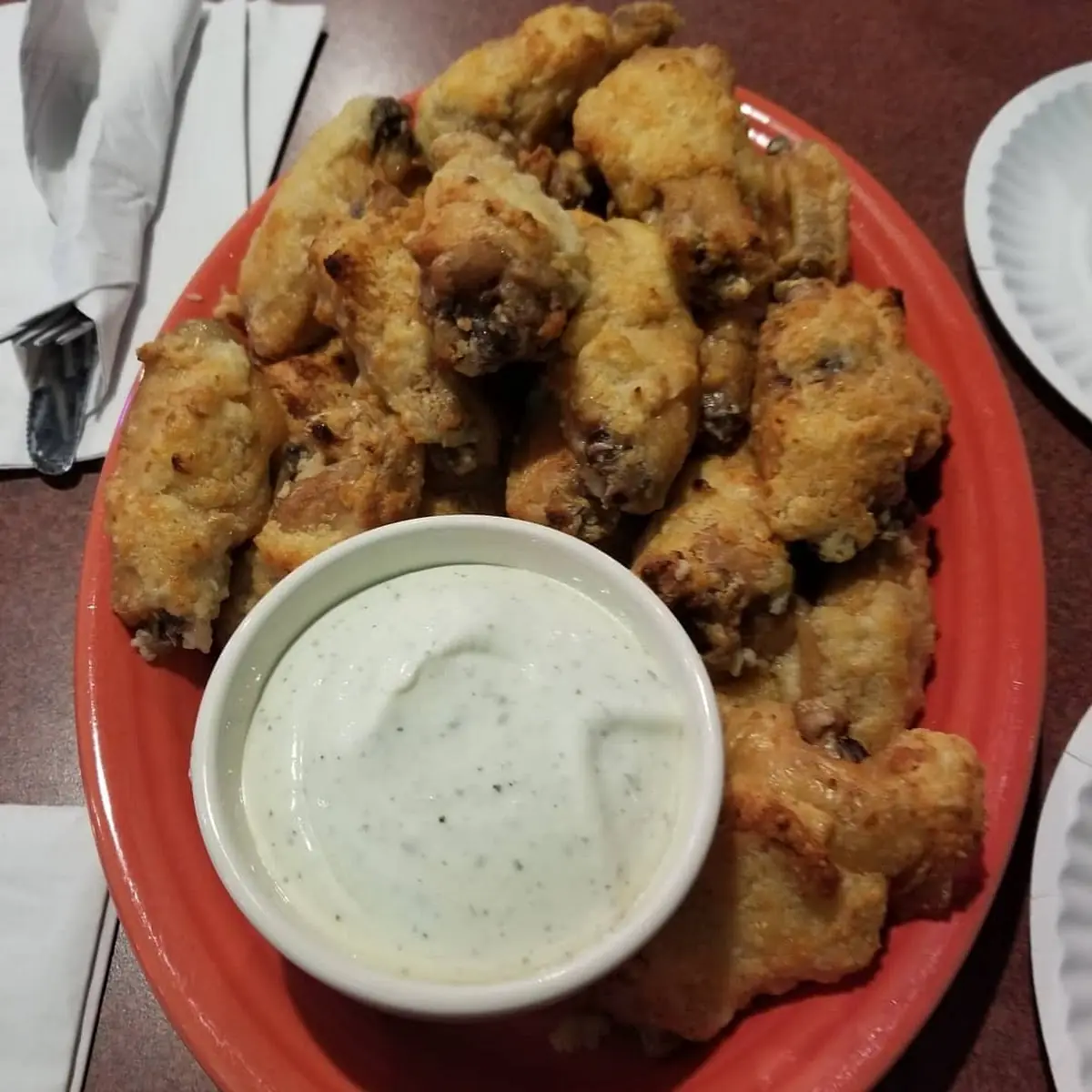 Garlic Parmesan Wings