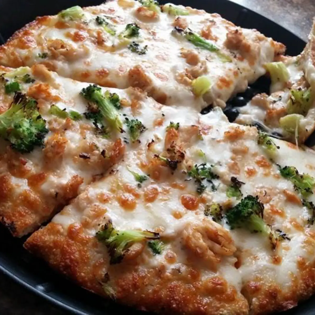 Chicken Bacon Ranch Pizza