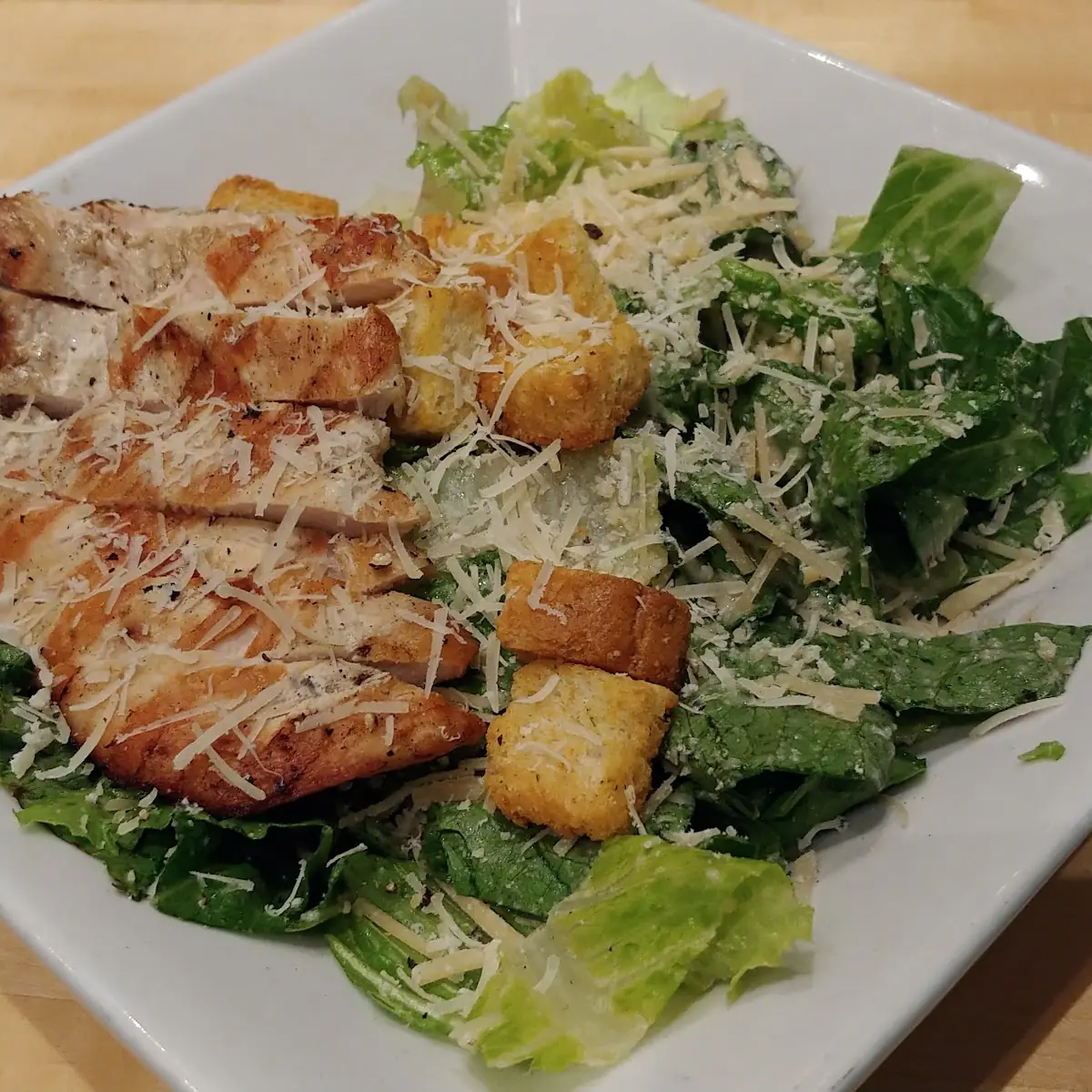 Caesar Salad with Grilled Chicken