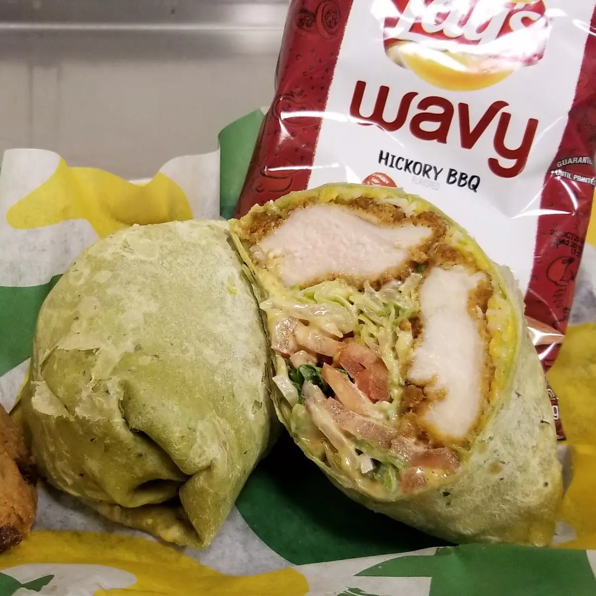 Roasted Chicken Wrap