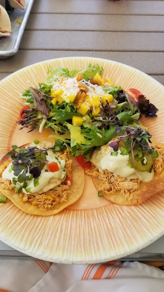 Pulled Chicken Tostada