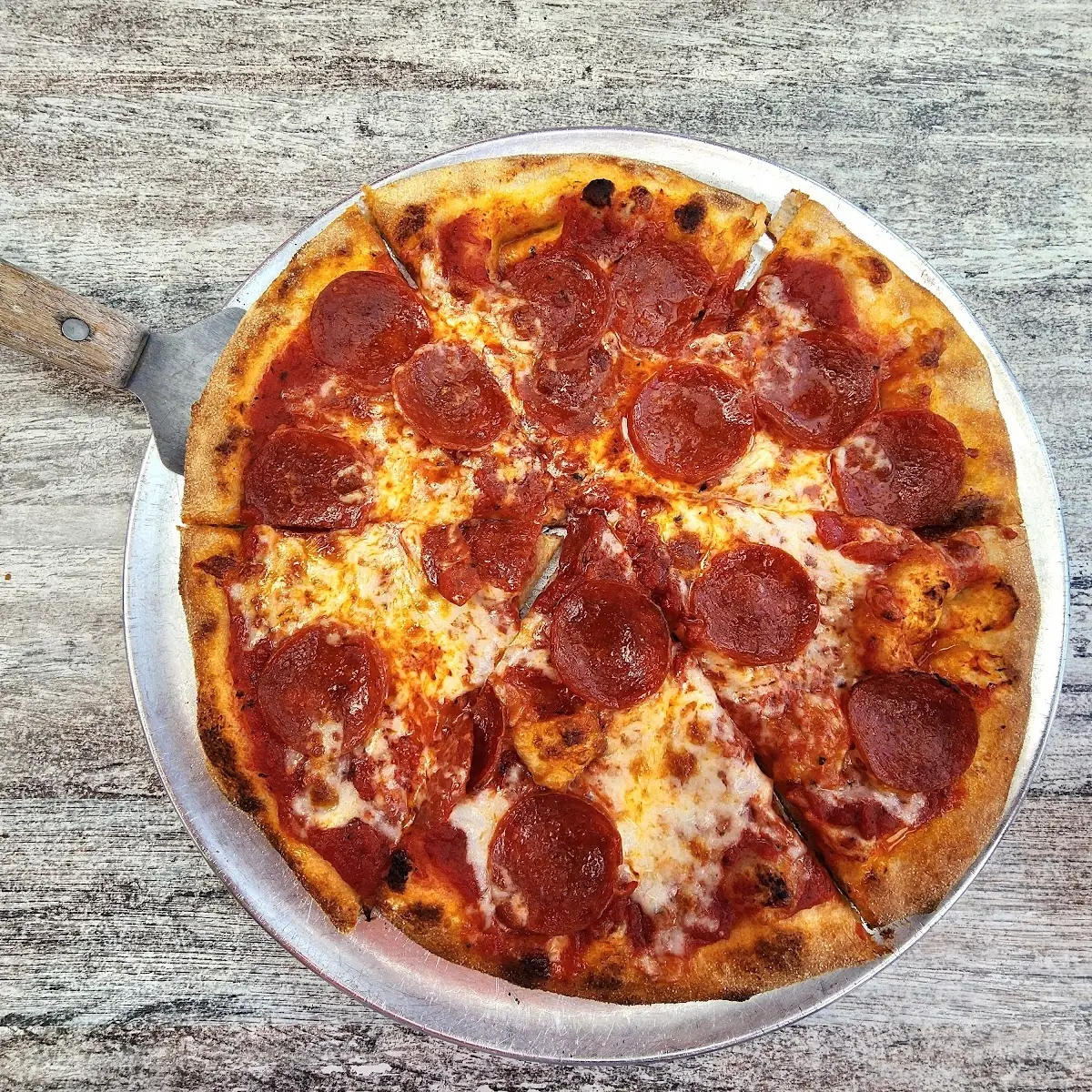 10 Individual Cheese Pizza with Pepperoni