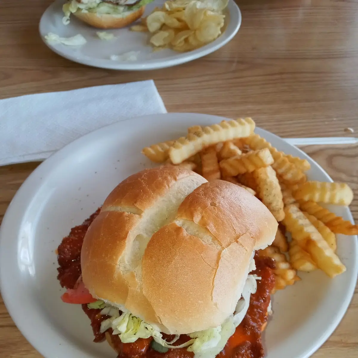 Buffalo Chicken Sandwich Lunch
