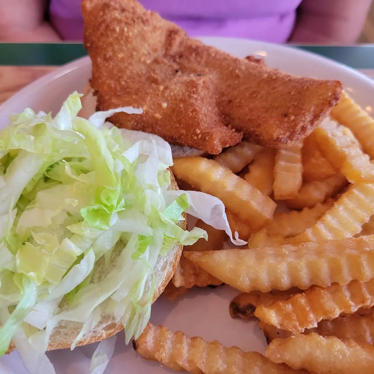 Flounder Sandwich