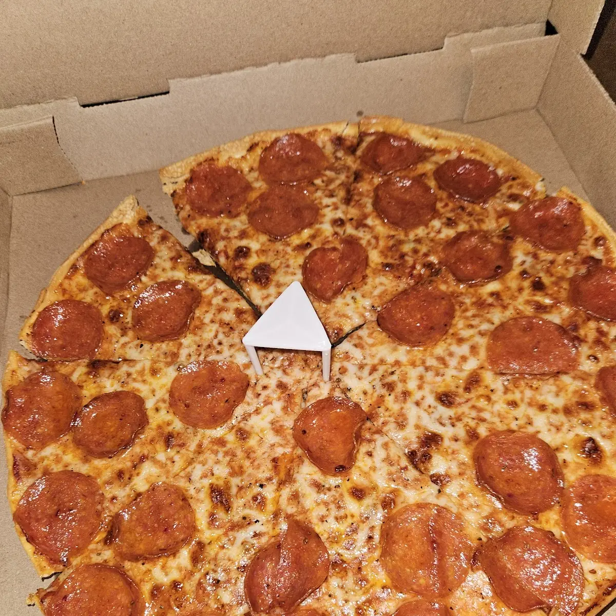 Thin Pepperoni Pizza