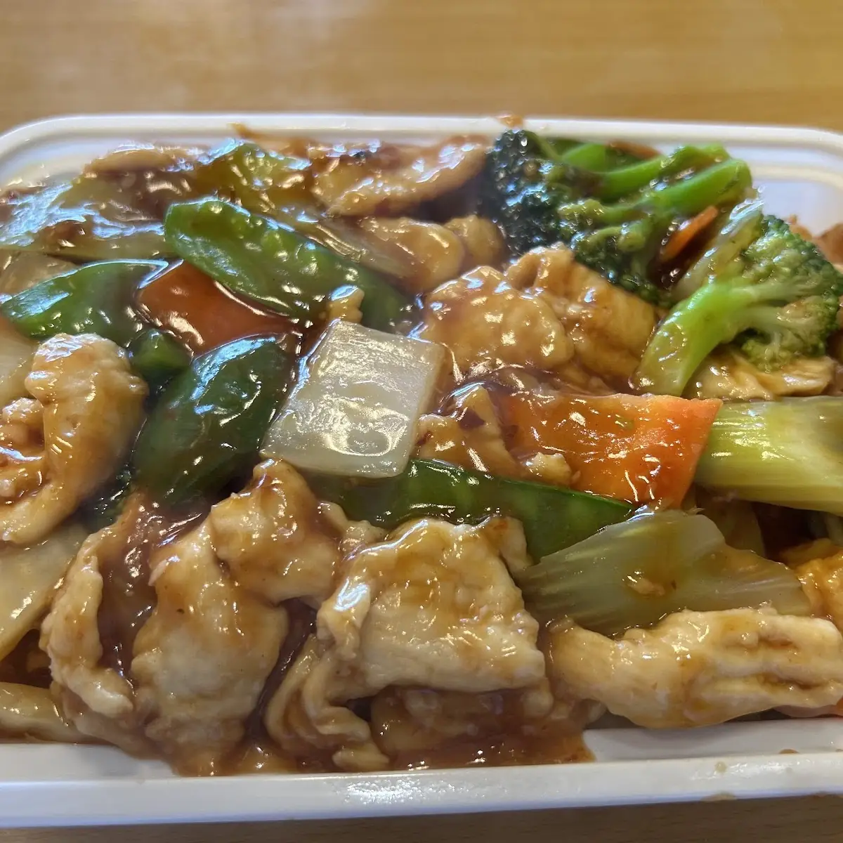 Garlic Chicken with Mixed Vegetables