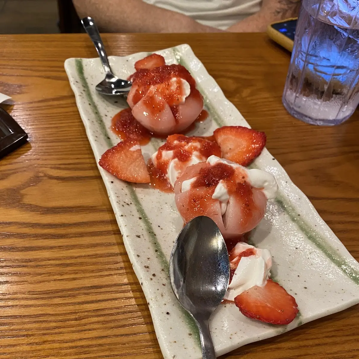 Strawberry Mochi Ice Cream