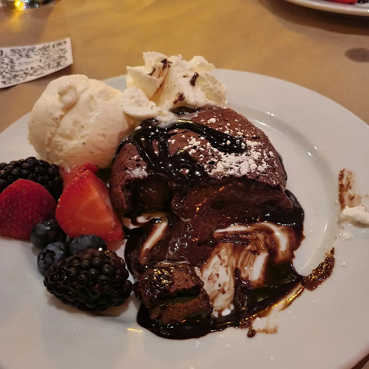 Molten Chocolate Cake