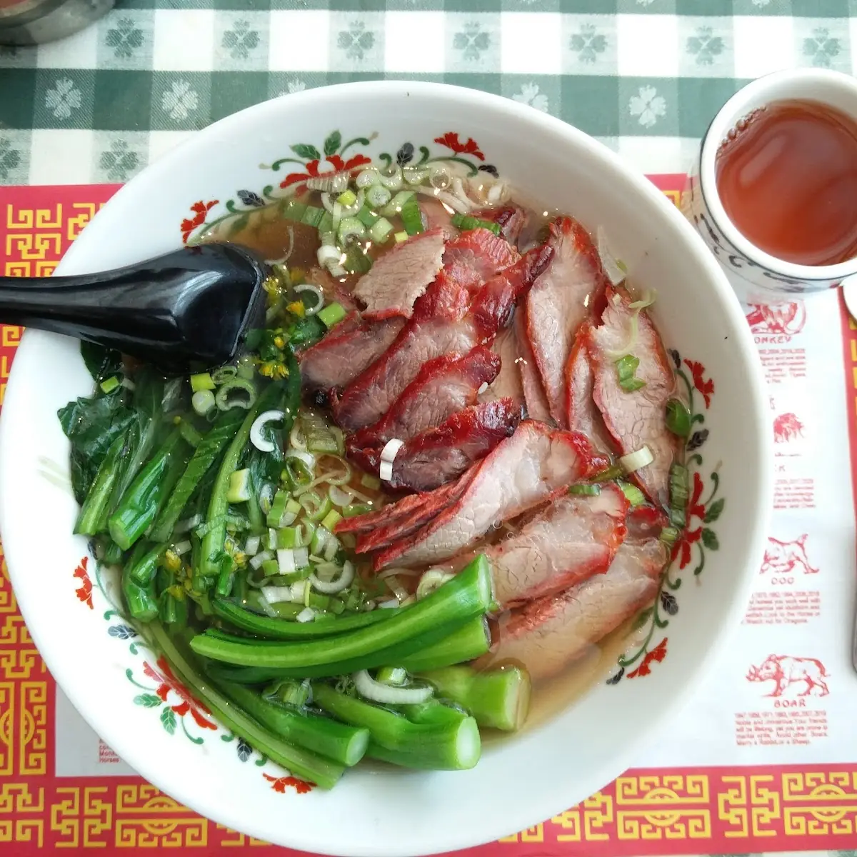 Roast Pork & Noodle in Soup