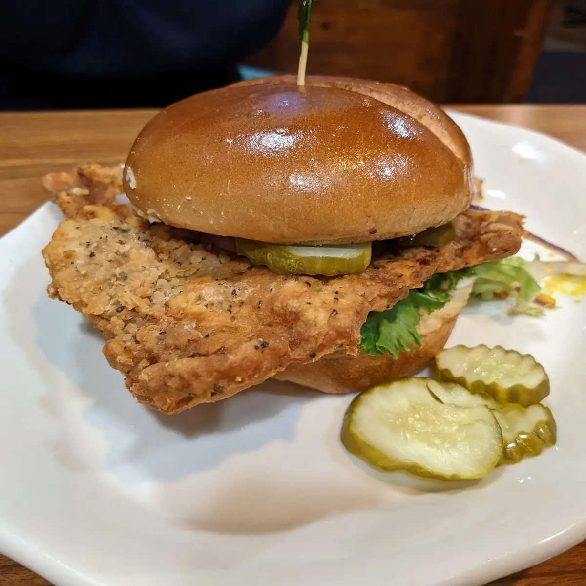 The Special Fried Chicken Sandwich