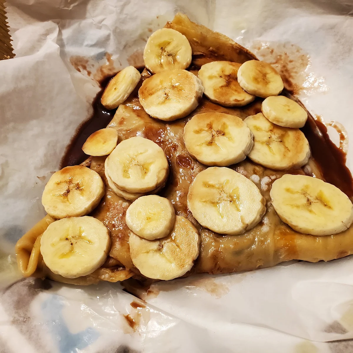 Nutella Banana Crepes
