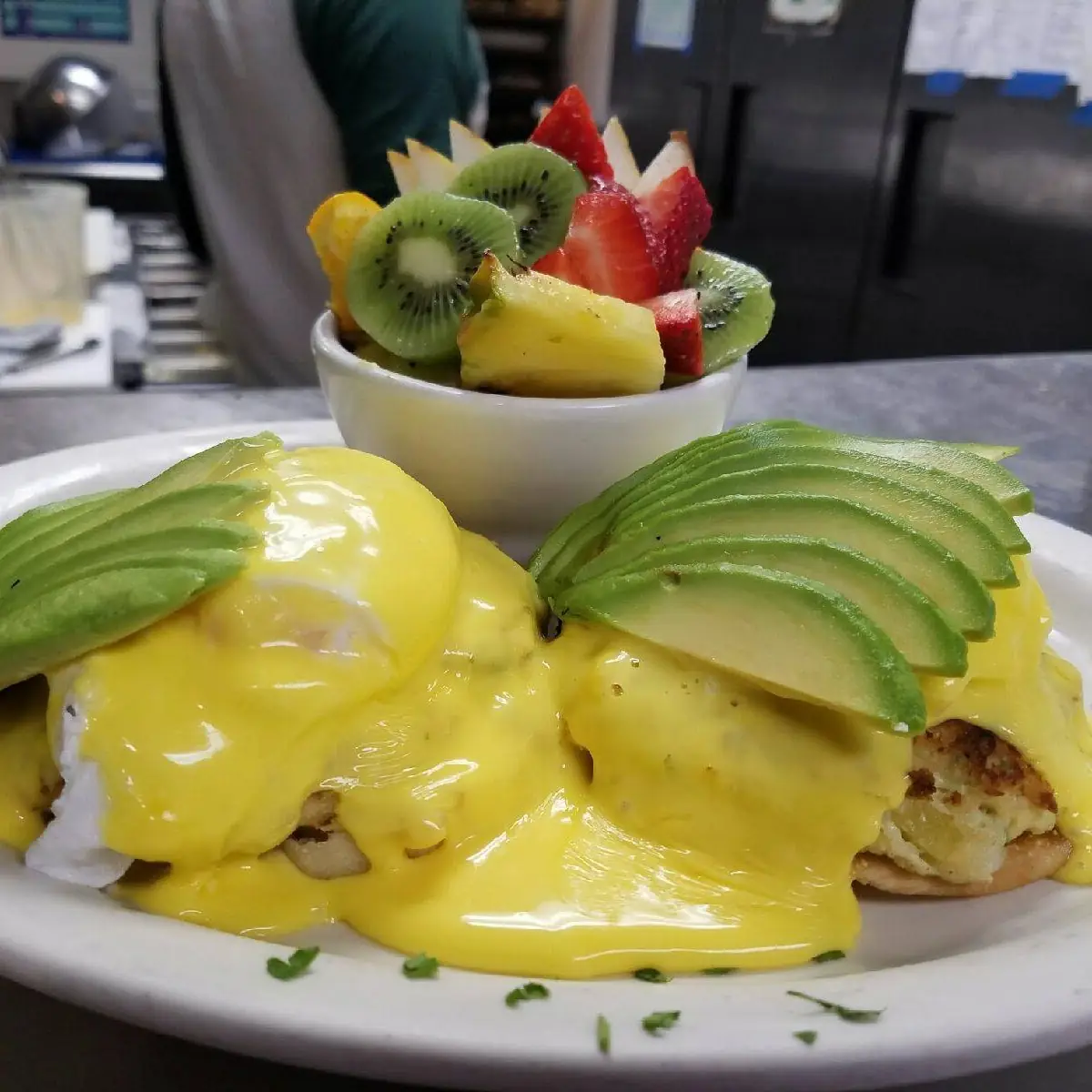 Grilled Ham & Cheese Benedict