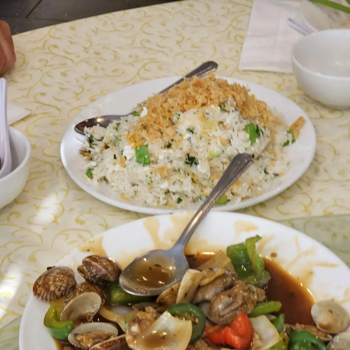 Clams with Black Bean Sauce