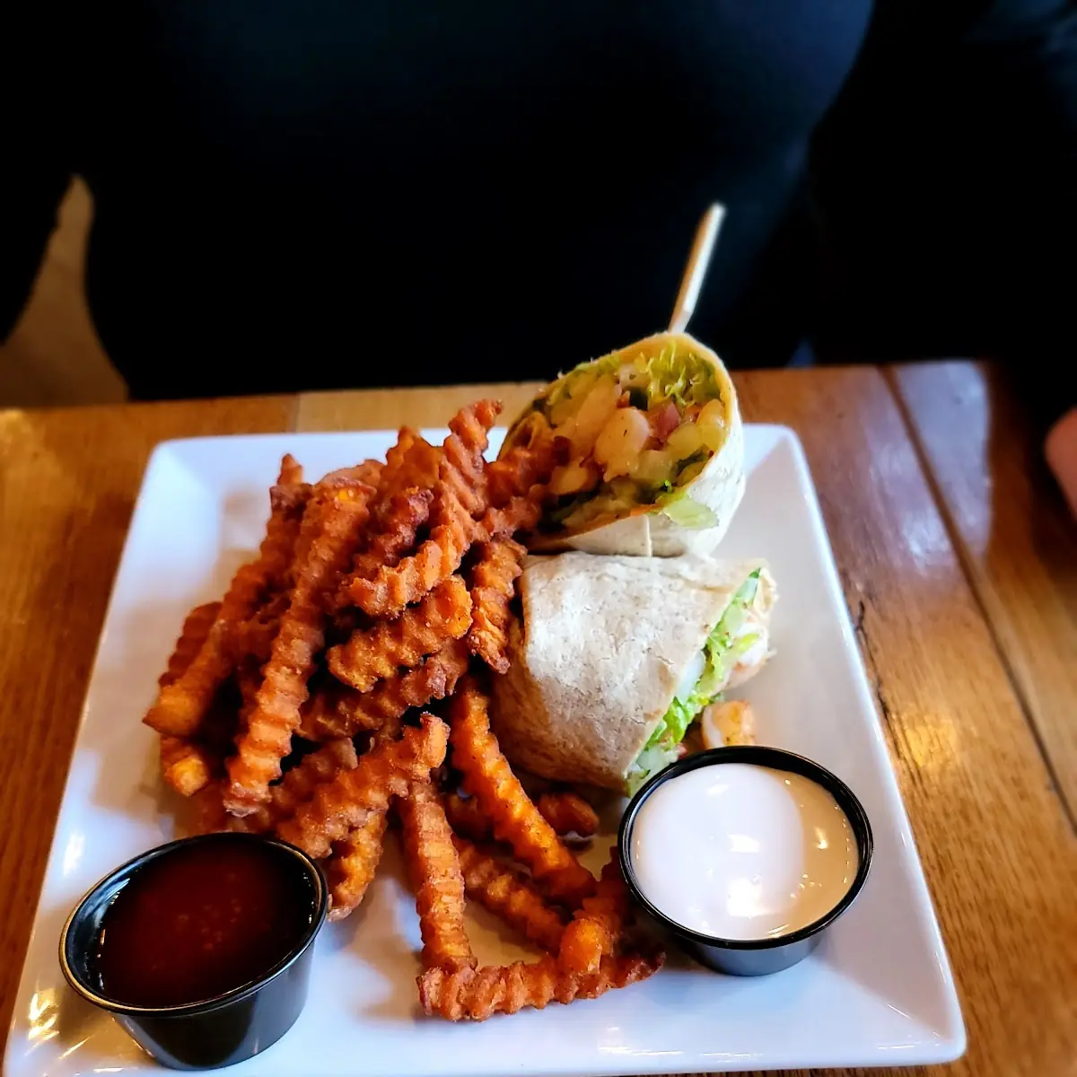 Blackened Shrimp Wrap