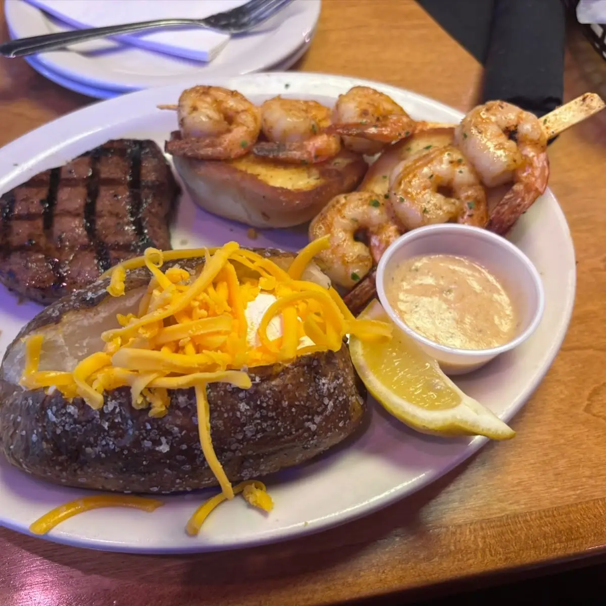 Filet with Mashed Potatoes