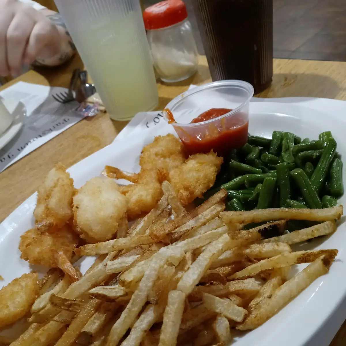 Fried Shrimp Platter