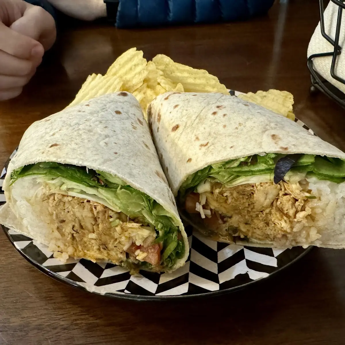 Roasted Chicken Burrito