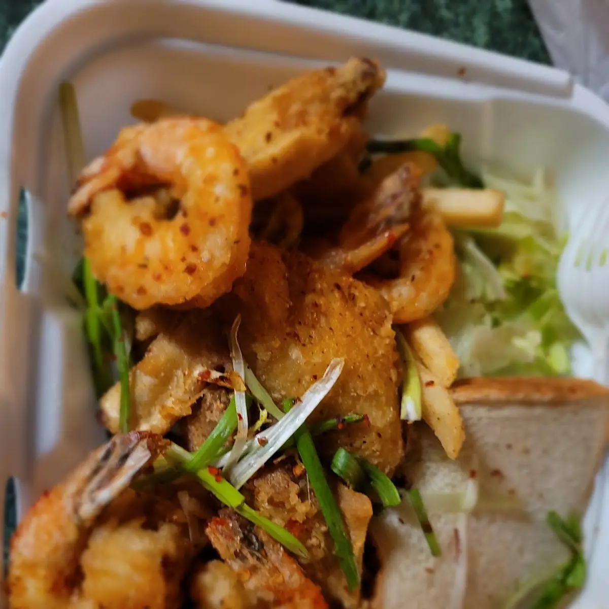 Salt & Pepper Wings & Shrimp
