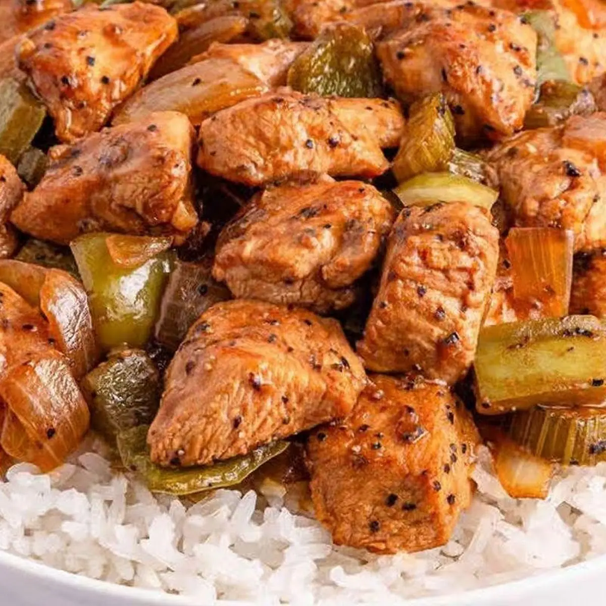 Black Pepper Chicken