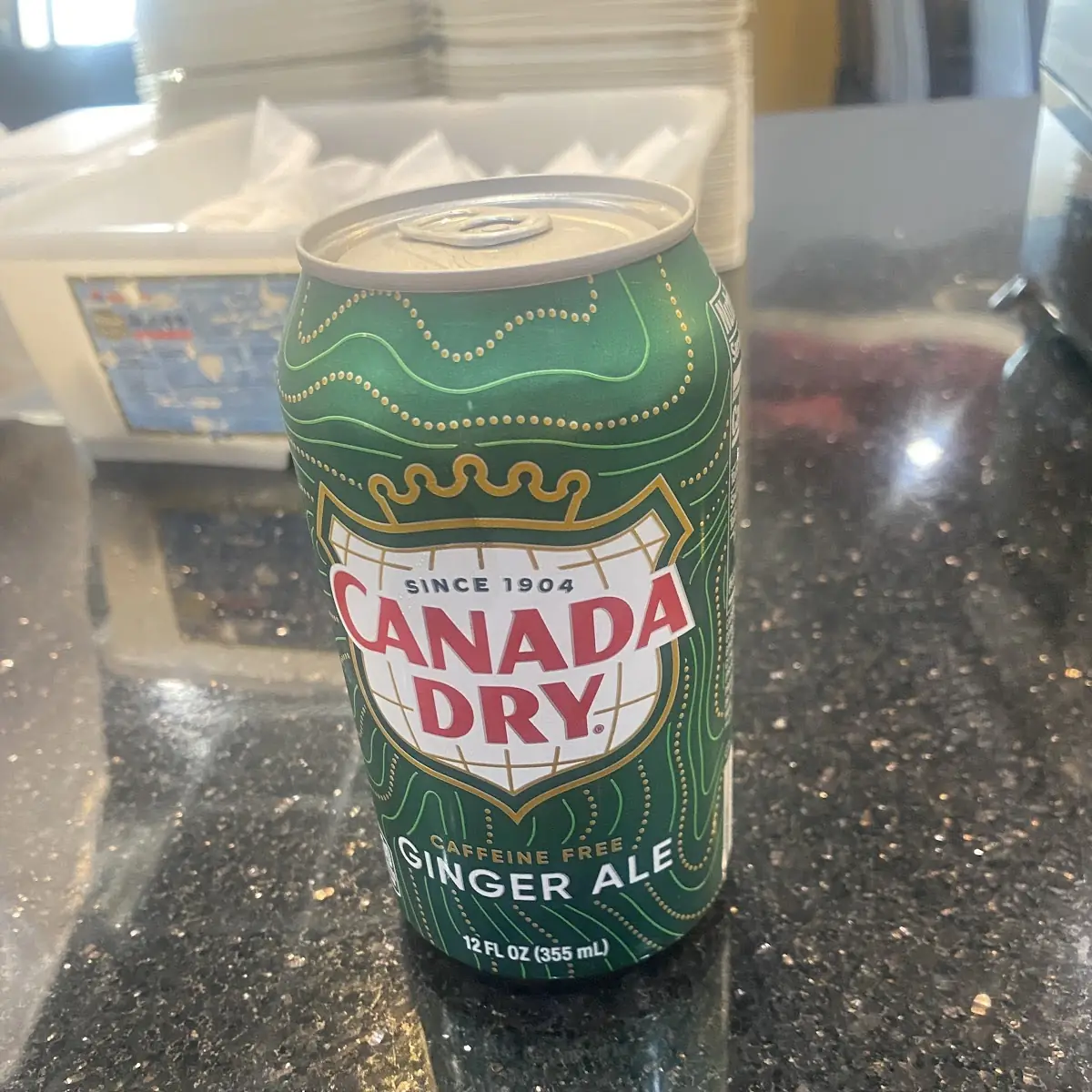 Ginger Ale Can