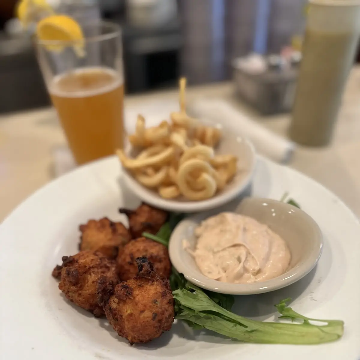 Fried Oysters w Cajus Tartar Sauce