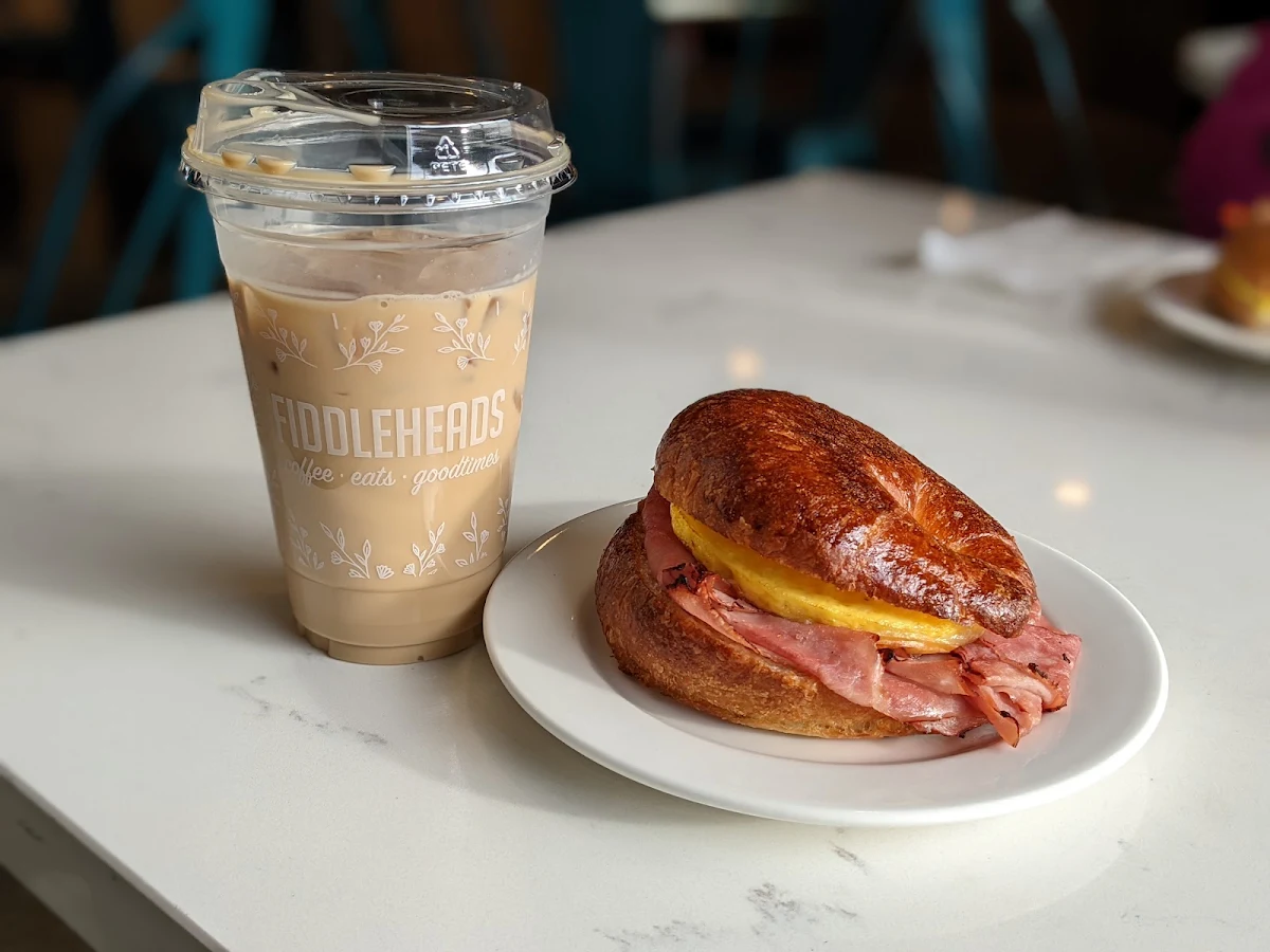 Ham Egg & Cheese Croissant