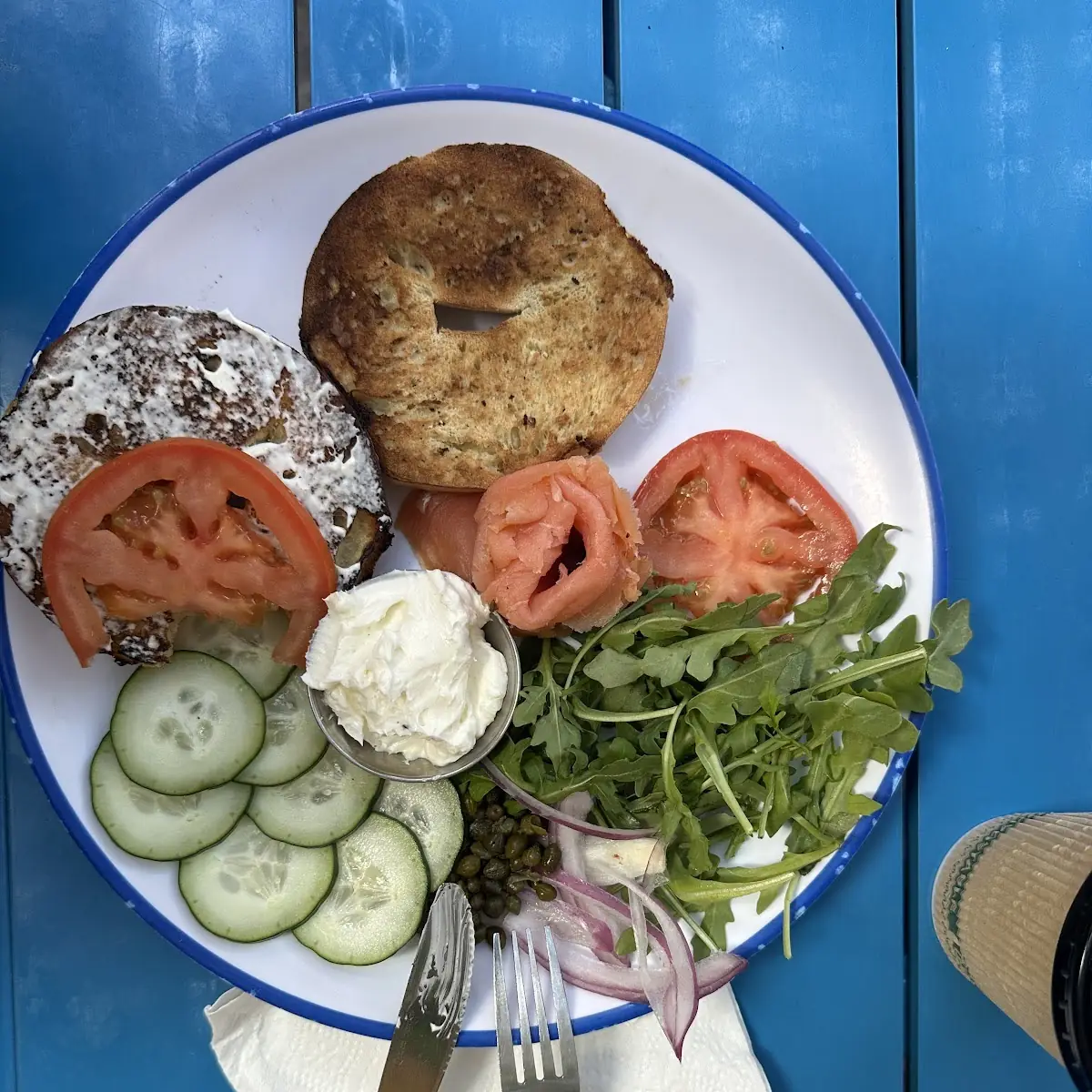 Bagel with Lox